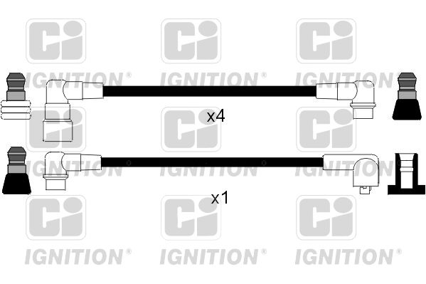QUINTON HAZELL Комплект проводов зажигания XC851